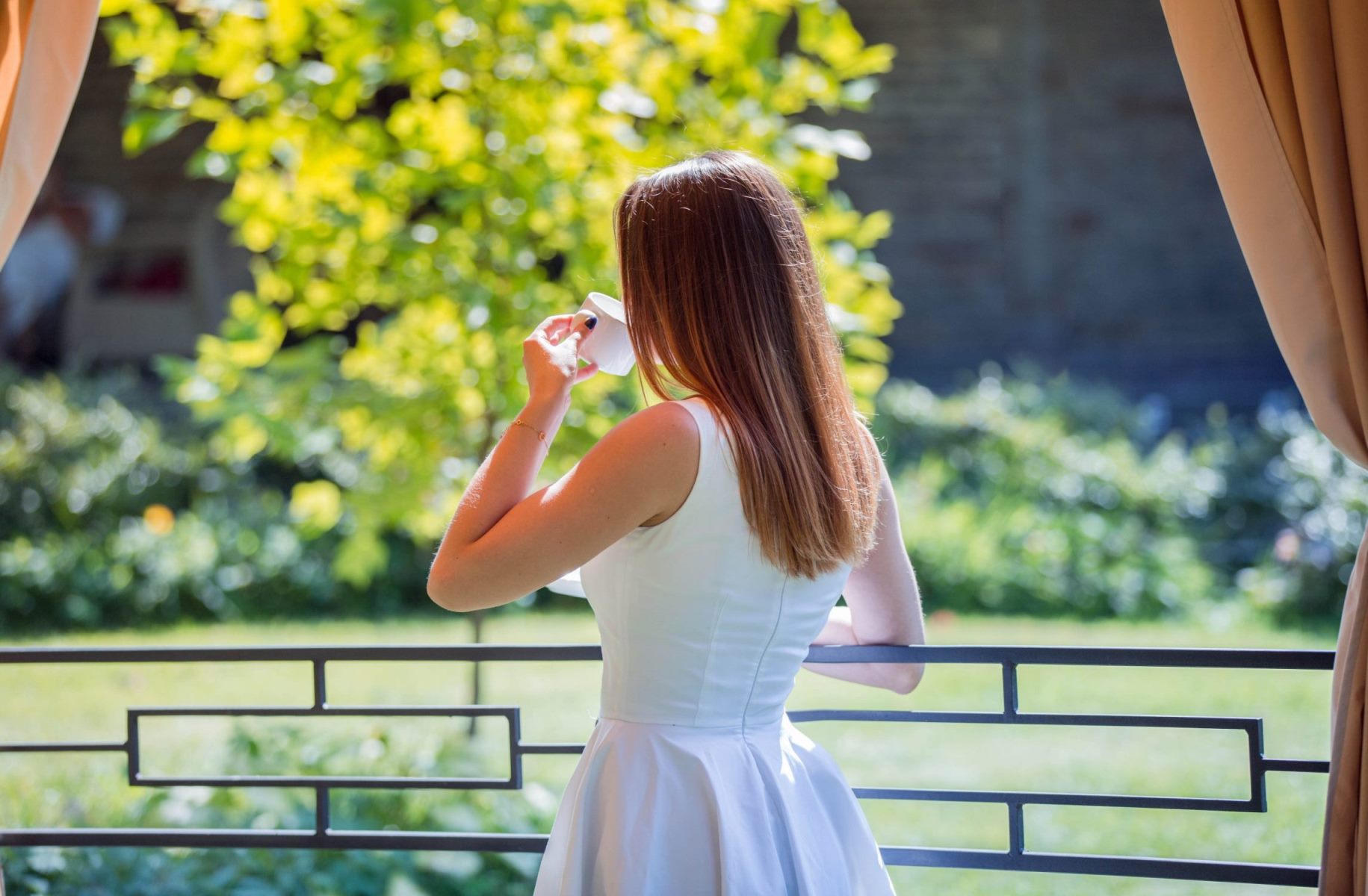 Kafija parkā Manor House Spa