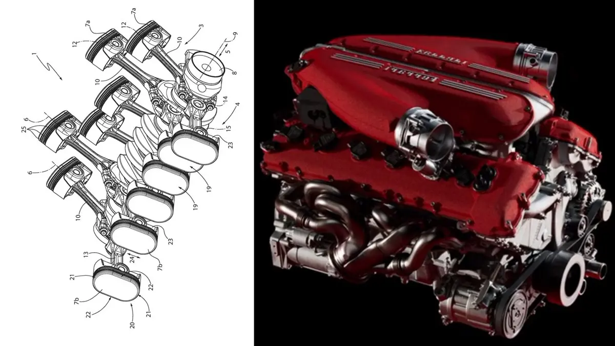 Jaunais Ferrari dzinējs