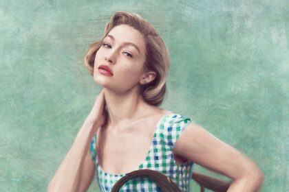 Jaunākā Miu Miu kampaņa ar Džidži Hadidu2