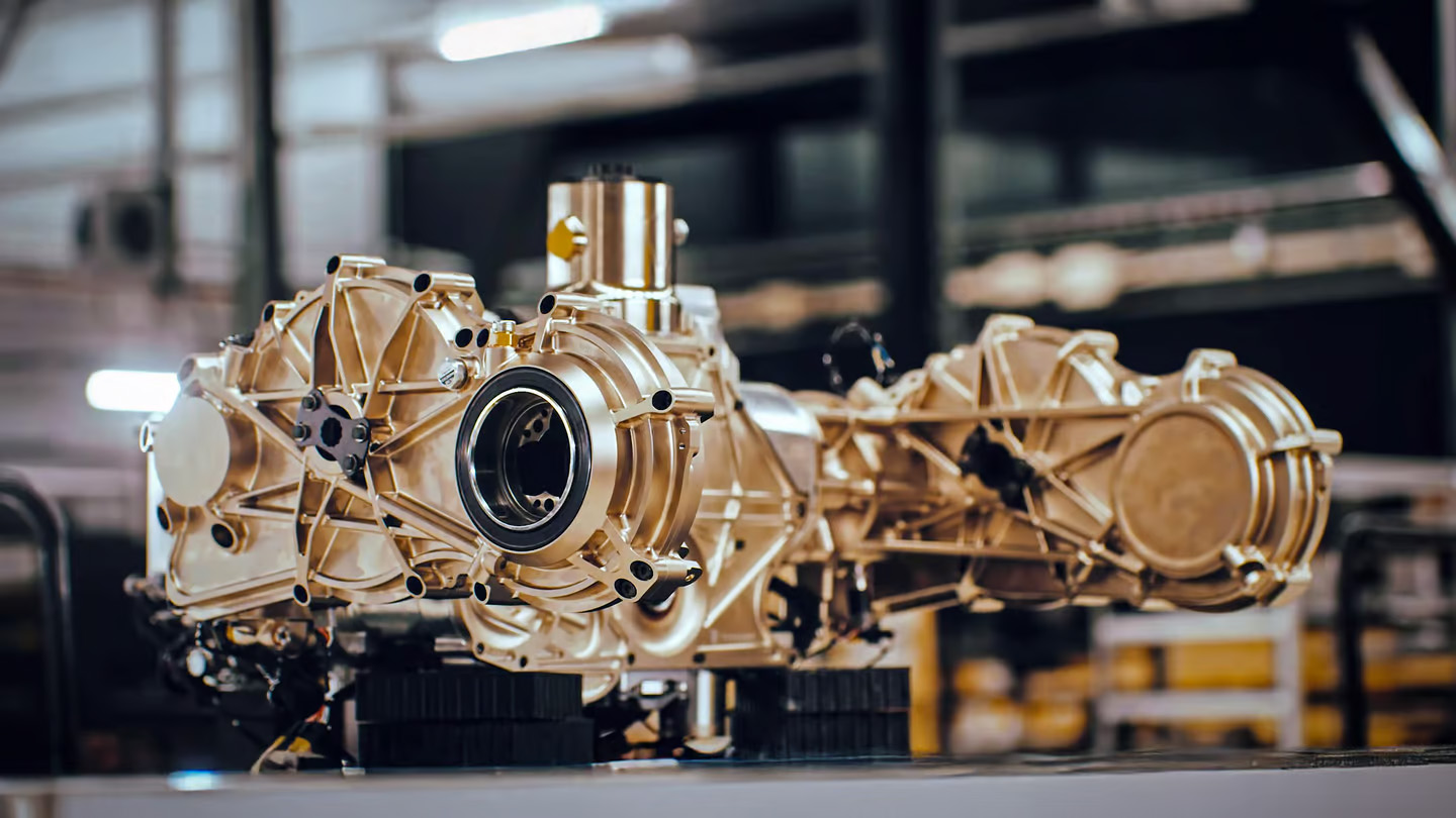 Koenigsegg Tourbillon pārnesumkārba