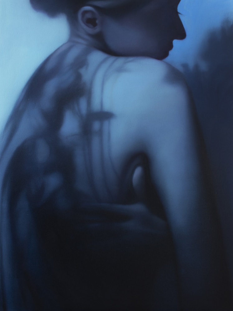 Patricia Heel The Source Of Shadow 2024 Eļļas audekls 80 X 60 cm mazs