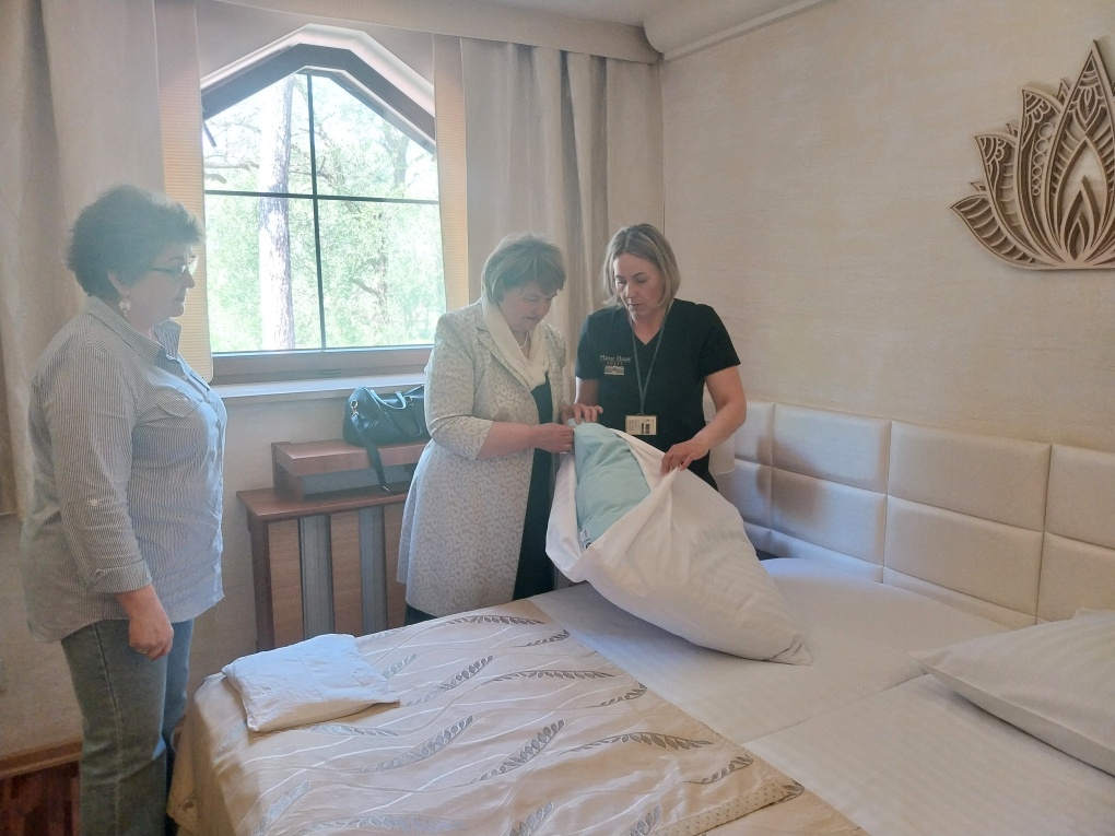 Muižas kungu mājas Ecarf istabu audits 2025