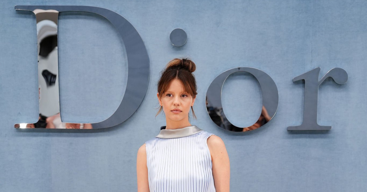 Mia Goth Dior