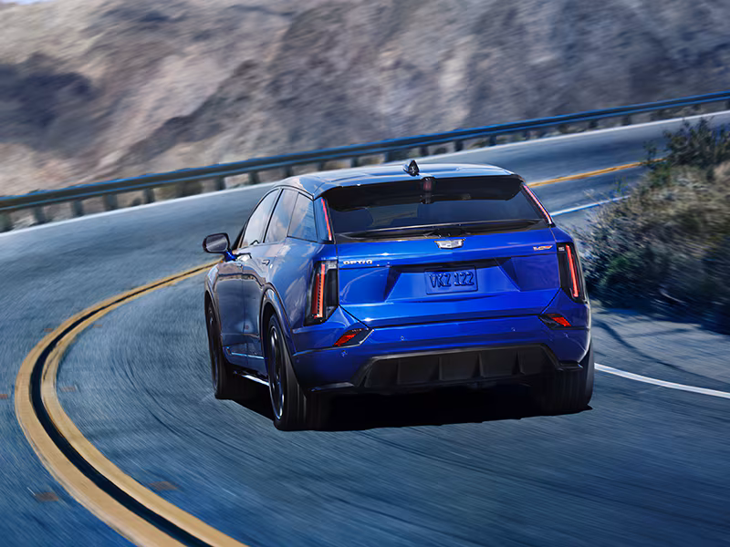 Cadillac Optiq V 2026 Elektriskais luksuss ar 519 km zem pārsega