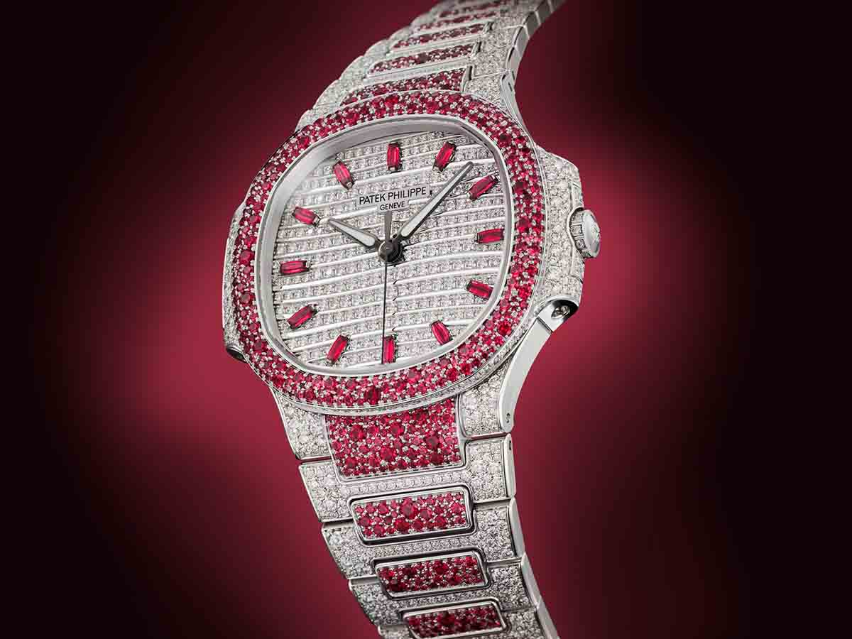 Patek Philippe Nautilus haute Joaillerie Dimanta Ikona