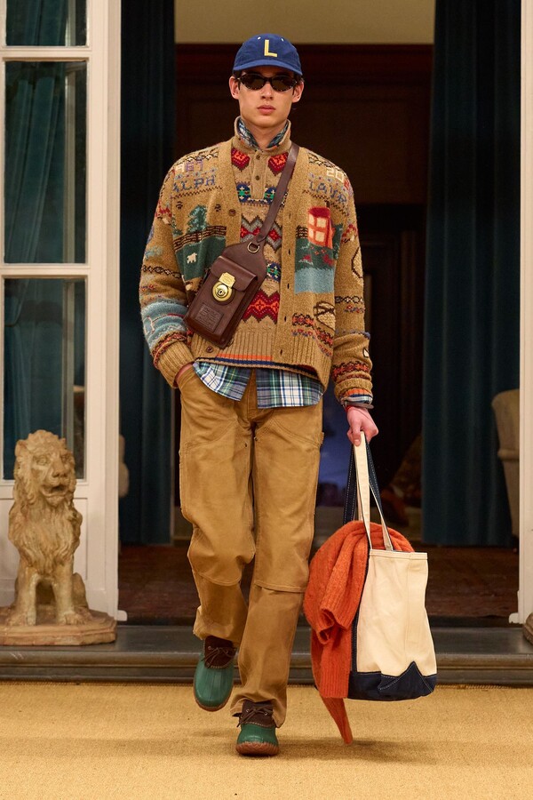 Milānas modes nedēļa vīrie&scaron;iem 2026 2027ralph Lauren2