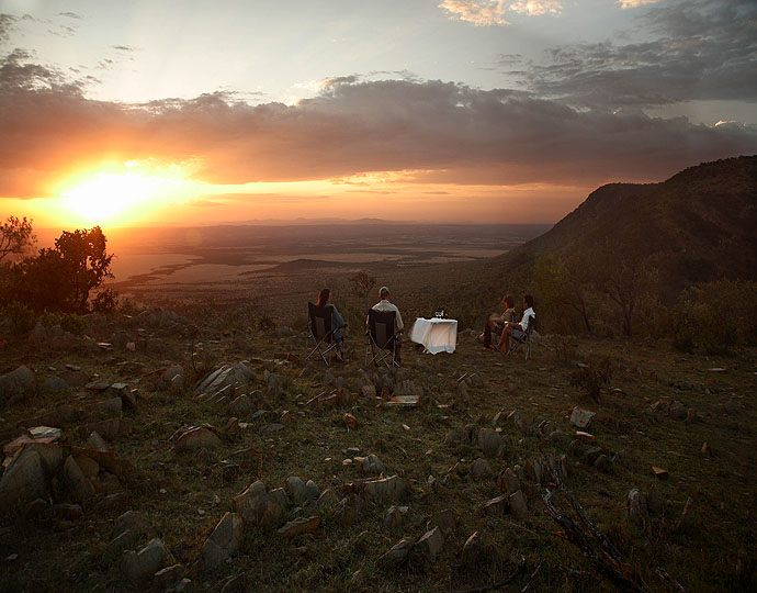 Kenija Safari Mara Bush Homes